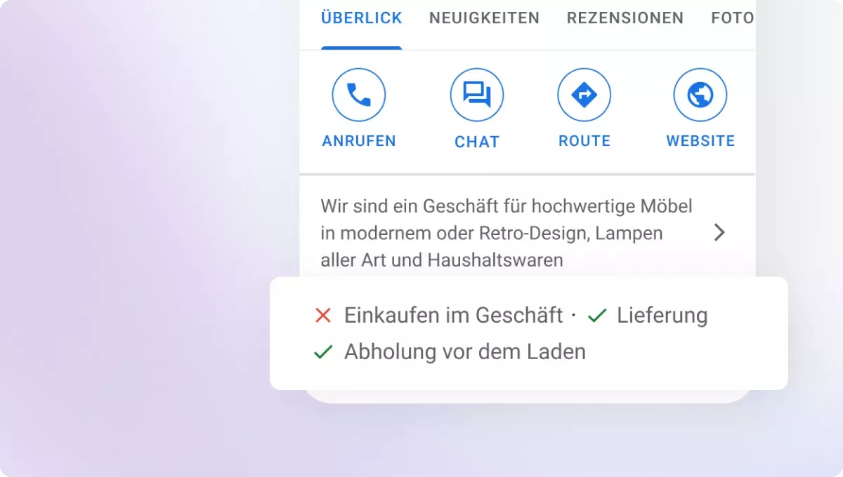 Dynamisches Online-Profil